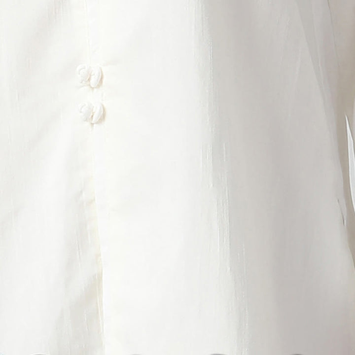 Kleidungsset mit Buddha-Steinen, Weiß Kranich, Meer, Baumwolle und Leinen, Meditation, Gebet, spirituelles Zen, Tai Chi, Qigong, Praxis - image 11