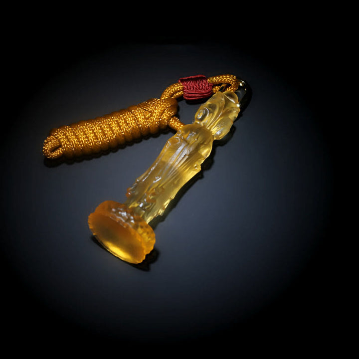Buddha Steine ​​Avalokitesvara Buddha Liuli Harmonie Halskette - image 1