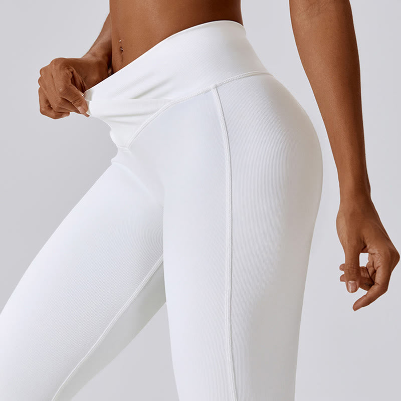 Buddha Stones Ärmelloses bauchfreies Tanktop Schlaghose Sport Fitness Yoga - image 13