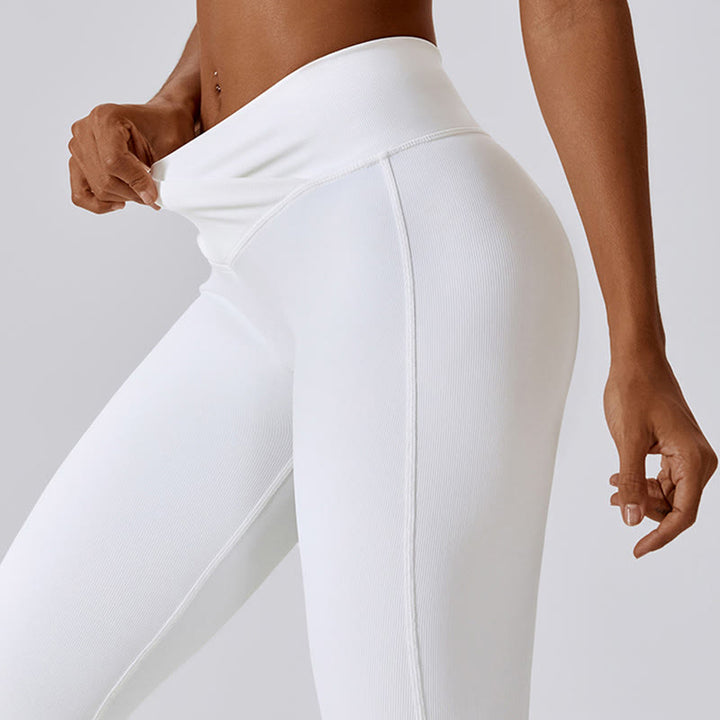 Buddha Stones Ärmelloses bauchfreies Tanktop Schlaghose Sport Fitness Yoga - image 13