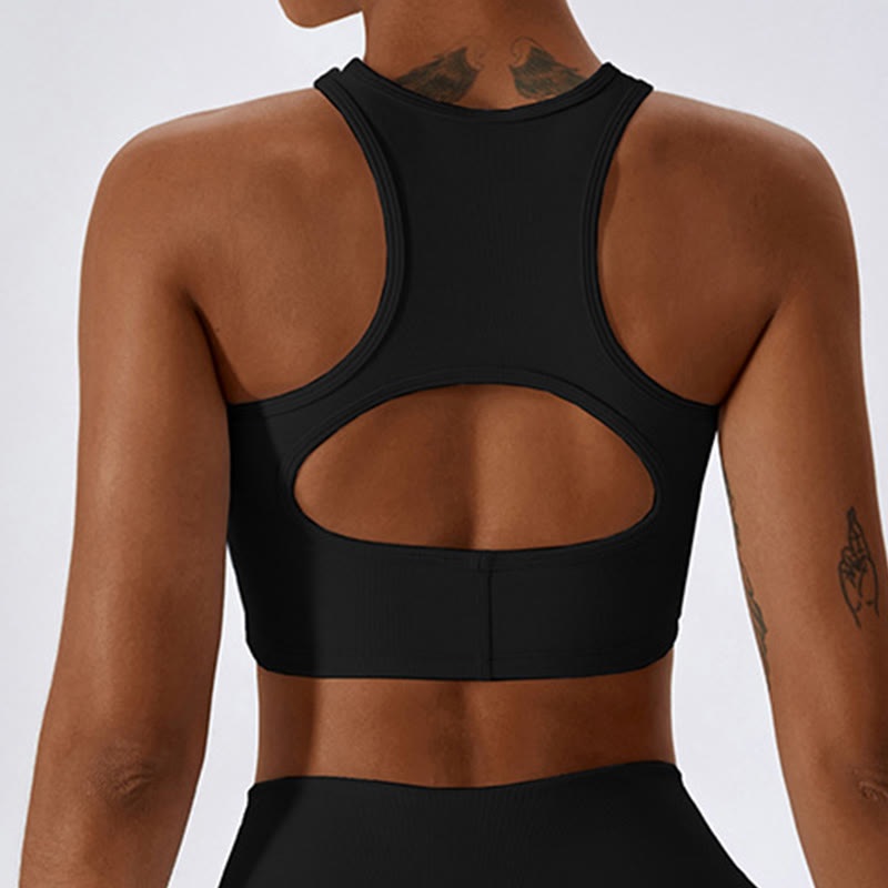 Buddha Stones Ärmelloses bauchfreies Tanktop Schlaghose Sport Fitness Yoga - image 18