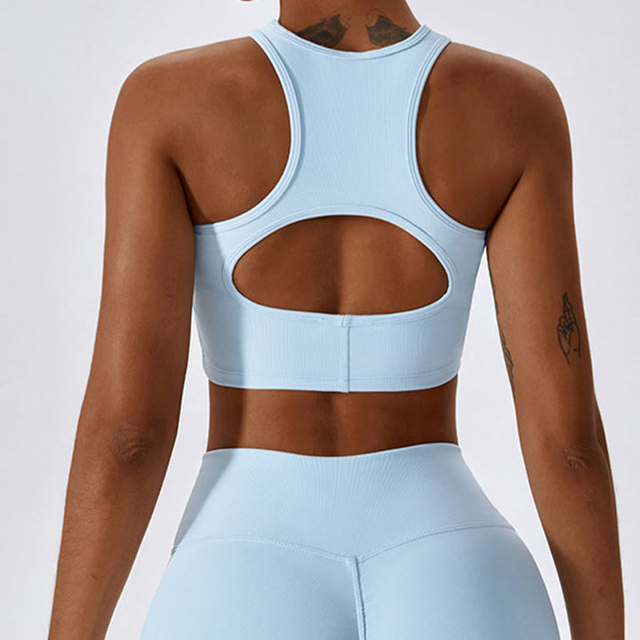 Buddha Stones Ärmelloses bauchfreies Tanktop Schlaghose Sport Fitness Yoga - image 39