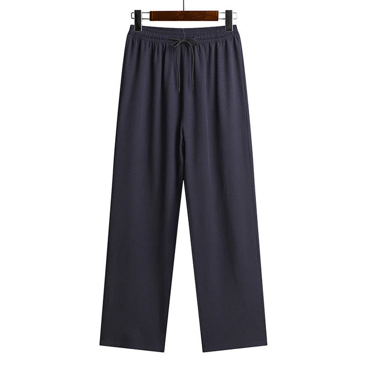Buddha Stones Fu Charakter Tang Anzug Hanfu Traditionelle Uniform Kurzarm Oberteil Hosen Kleidung Herren Set - image 23