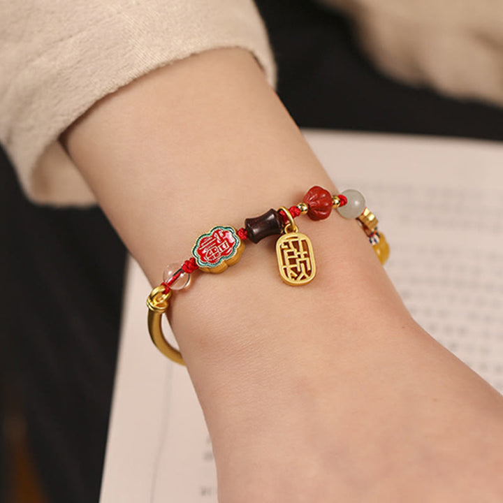 Buddha Stones Tibetisches Glückswolken-Armband für Wohlstand, Glück und Reichtum - image 9
