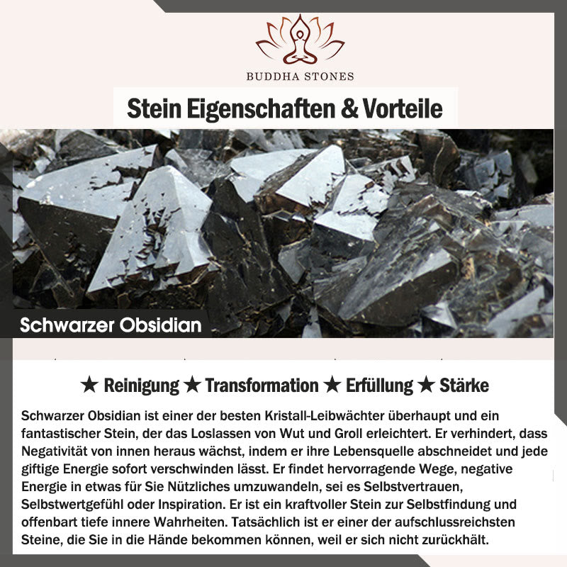 Buddha Stones Sonnenstein Erdbeerquarz Kristall Positives Armband
