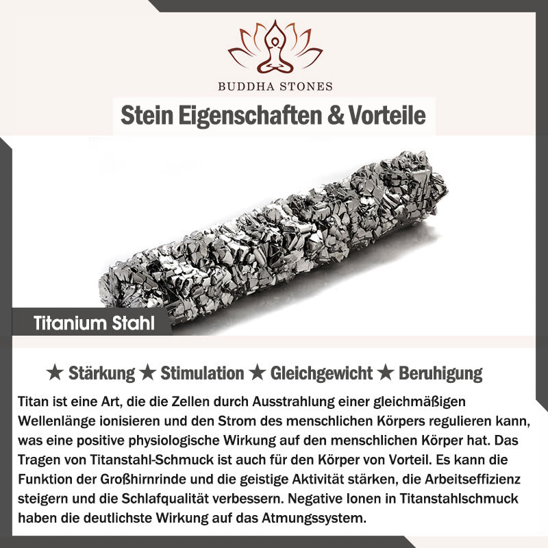 Buddha Stones Der Baum des Lebens Titanstahl-Verbindungs-Halskettenanhänger - image 12