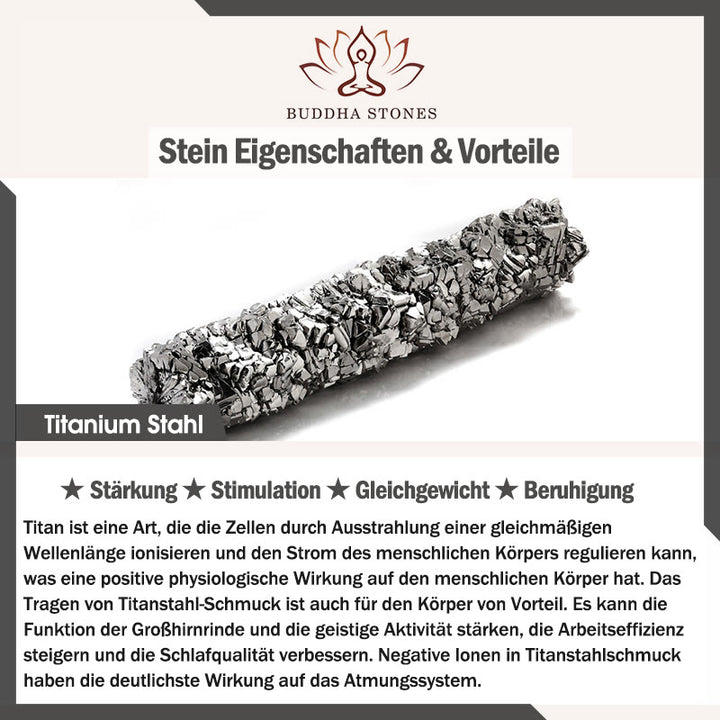 Buddha Stones Der Baum des Lebens Titanstahl-Verbindungs-Halskettenanhänger - image 12