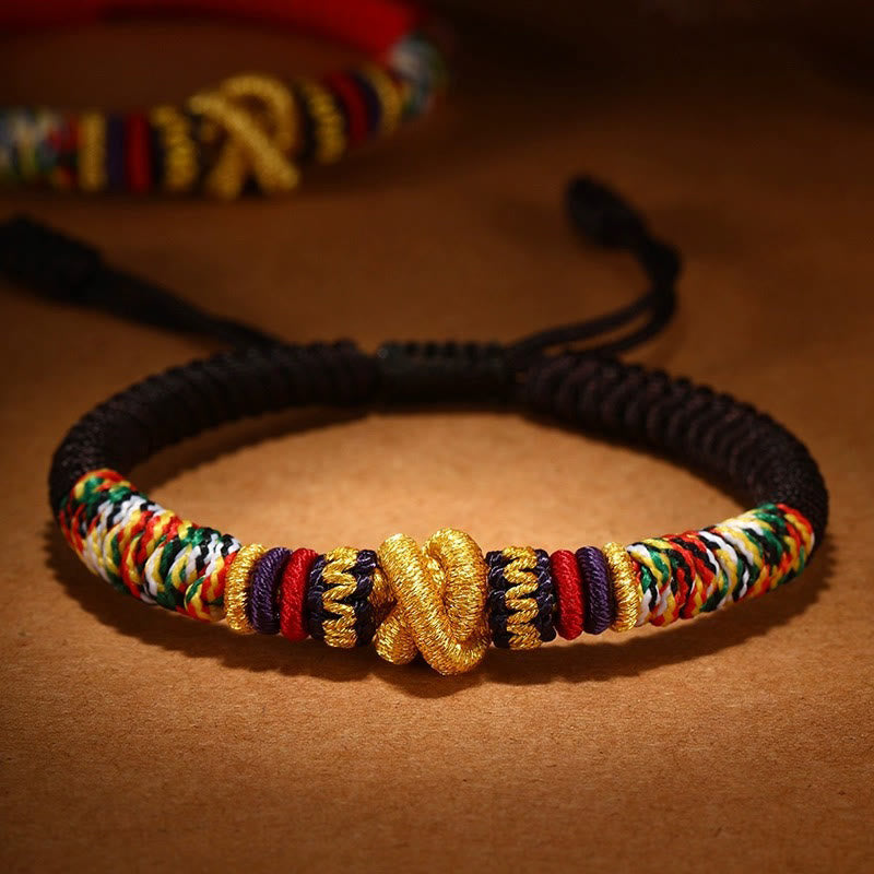 Armband mit Buddha-Steinen, 925er Sterlingsilber, Om Mani Padme Hum, King Kong Knoten, Glaube - Braun (Handgelenkumfang: 14–21 cm) - Normaler Stil - image 19