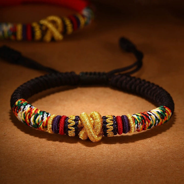 Armband mit Buddha-Steinen, 925er Sterlingsilber, Om Mani Padme Hum, King Kong Knoten, Glaube - Braun (Handgelenkumfang: 14-21 cm) - Normaler Stil - image 19