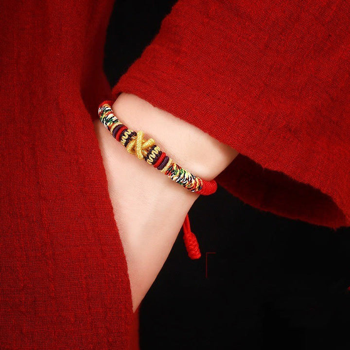 Armband mit Buddha-Steinen, 925er Sterlingsilber, Om Mani Padme Hum, King Kong Knoten, Glaube - image 15