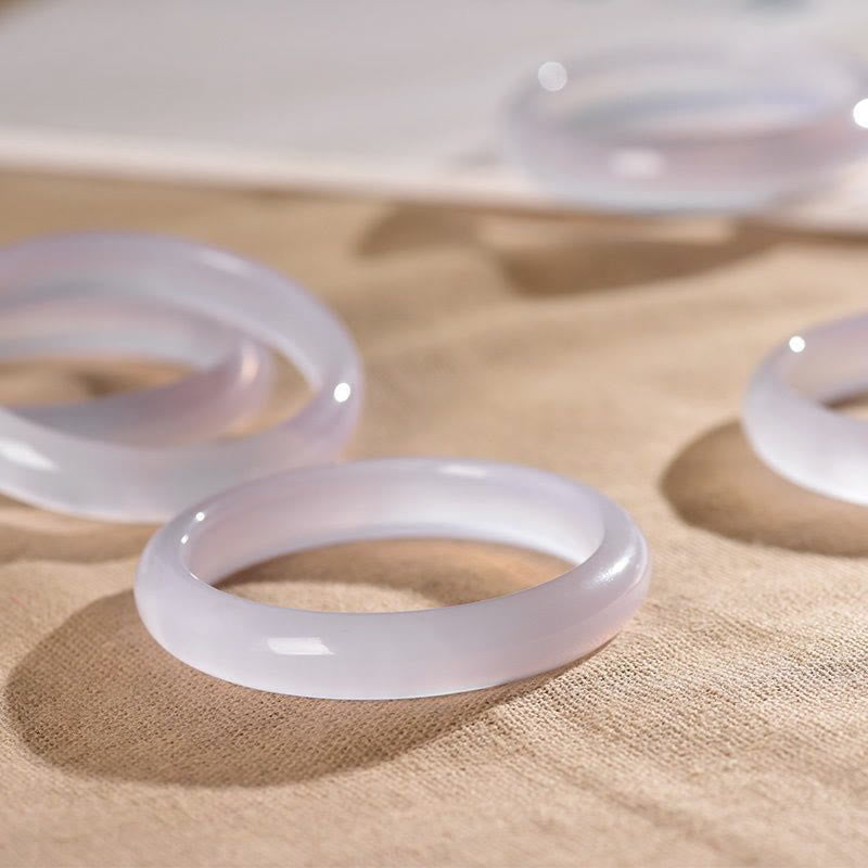 Buddha Stones ​​Armband aus natürlichem Chalcedon mit positiver Energie - image 7