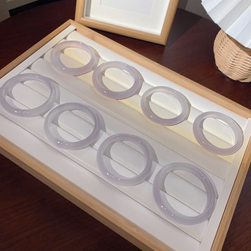 Buddha Stones ​​Armband aus natürlichem Chalcedon mit positiver Energie - image 10