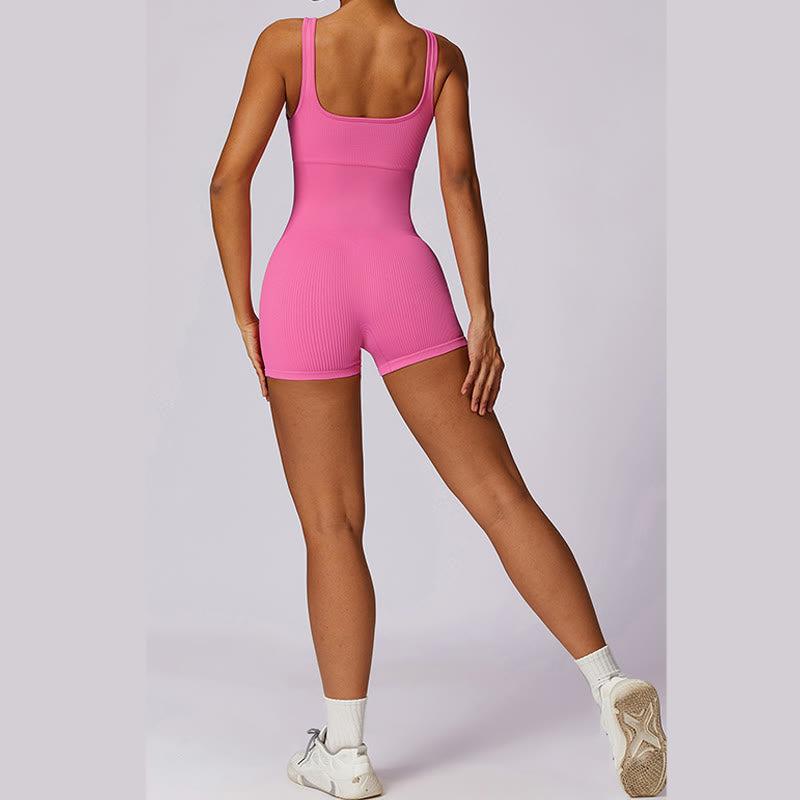 Buddha Steine Solide Nahtlose Jumpsuit Sport Fitness Yoga Frauen Bodysuit