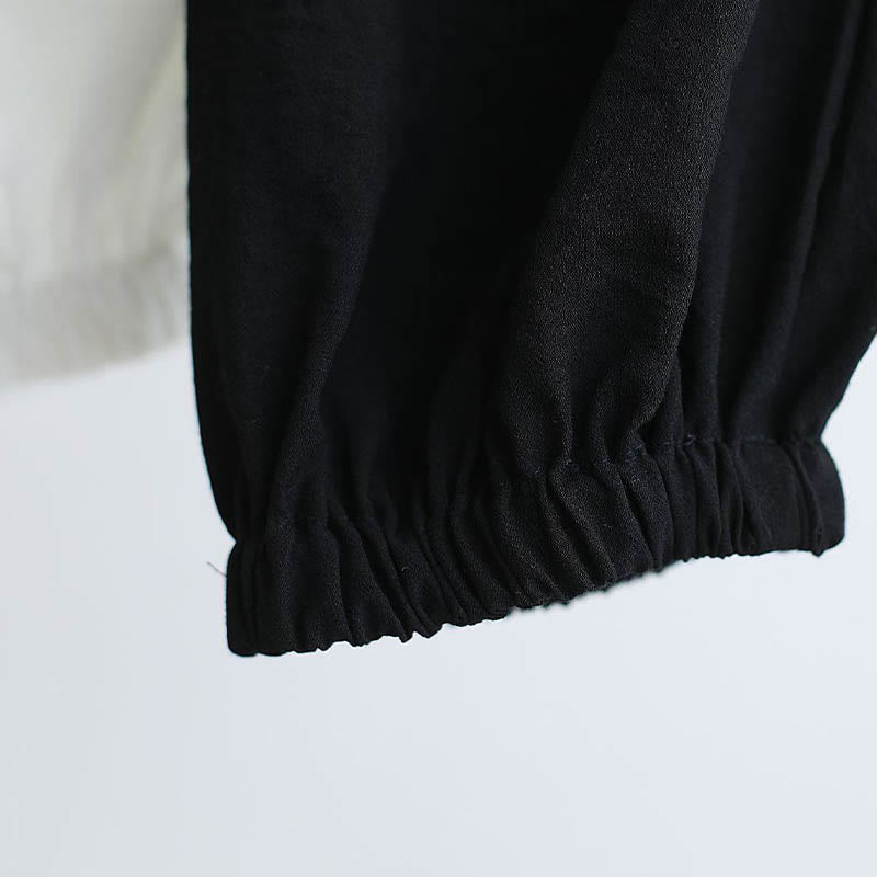 Buddha Stones 2 Stück V-Ausschnitt Herren Langarmhemd Oberteil Hose Meditations- Zen- Tai Chi Baumwoll-Leinen Kleidung Set - image 30