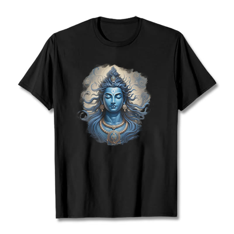 Buddha Stones OM NAMAH SHIVAYA Buddha T-Shirt - Schwarz - 2XL - image 5