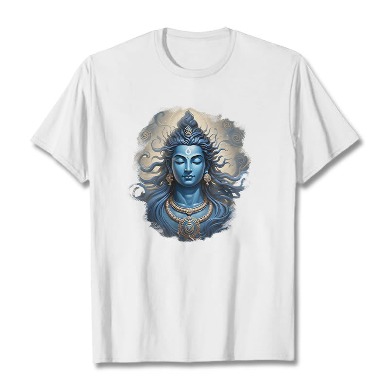 Buddha Stones OM NAMAH SHIVAYA Buddha T-Shirt - Weiß - 2XL - image 2