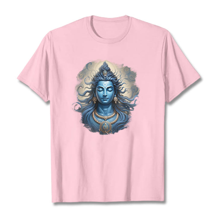 Buddha Stones OM NAMAH SHIVAYA Buddha T-Shirt - Hellrosa - 2XL - image 13