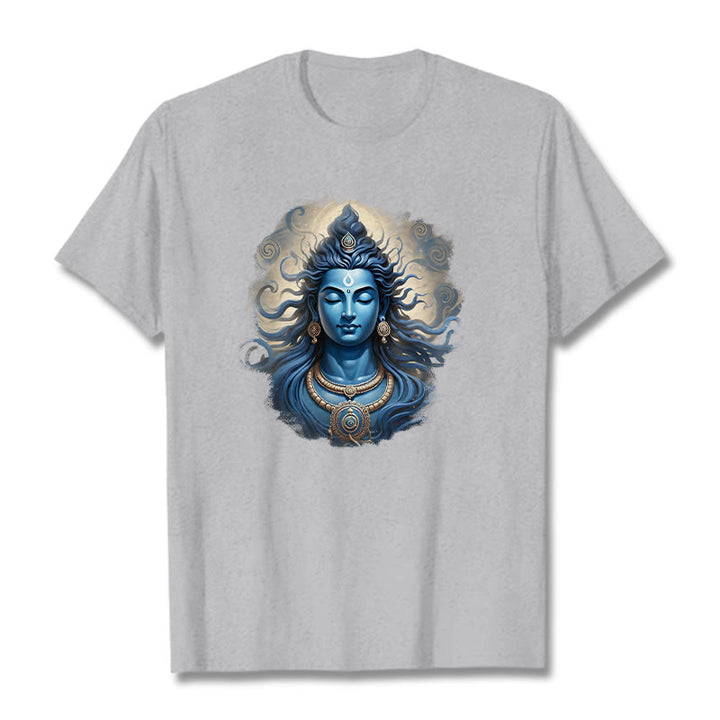 Buddha Stones OM NAMAH SHIVAYA Buddha T-Shirt - Hellgrau - 2XL - image 19