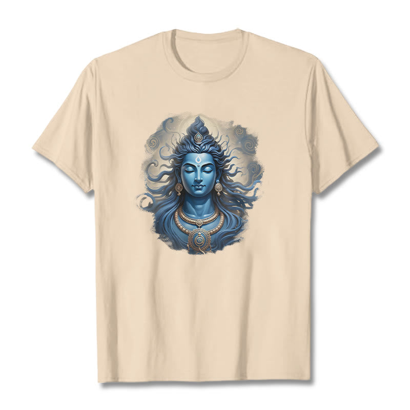 Buddha Stones OM NAMAH SHIVAYA Buddha T-Shirt - Biskuit - 2XL - image 9