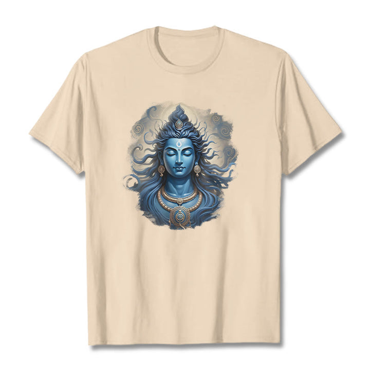 Buddha Stones OM NAMAH SHIVAYA Buddha T-Shirt - Biskuit - 2XL - image 9