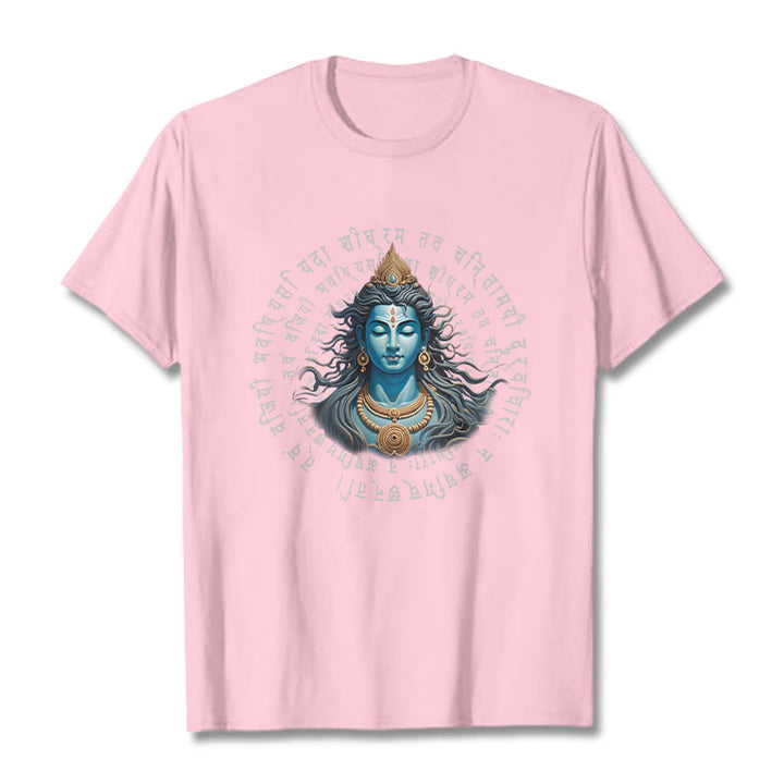 Buddha Stones Sanskrit „Du hast gewonnen, wenn du lernst“ T-Shirt - Hellrosa - 2XL - image 11