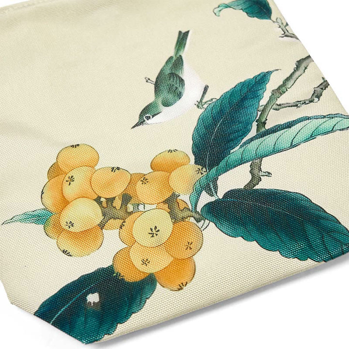 Buddha Stones Loquat Bird Canvas-Handtasche