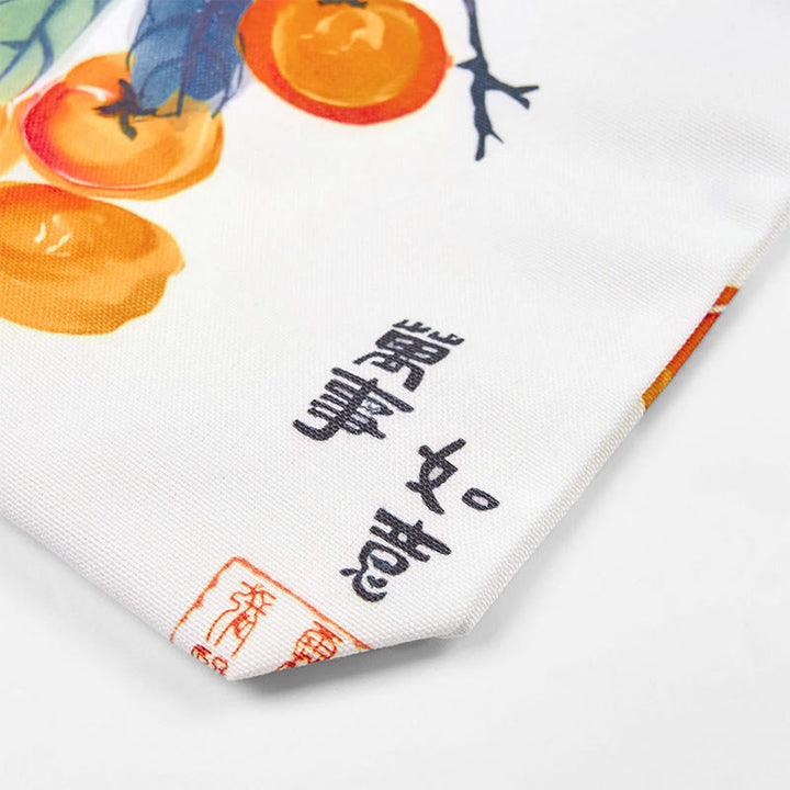 Buddha Stones Persimmon Canvas Handtasche - image 3