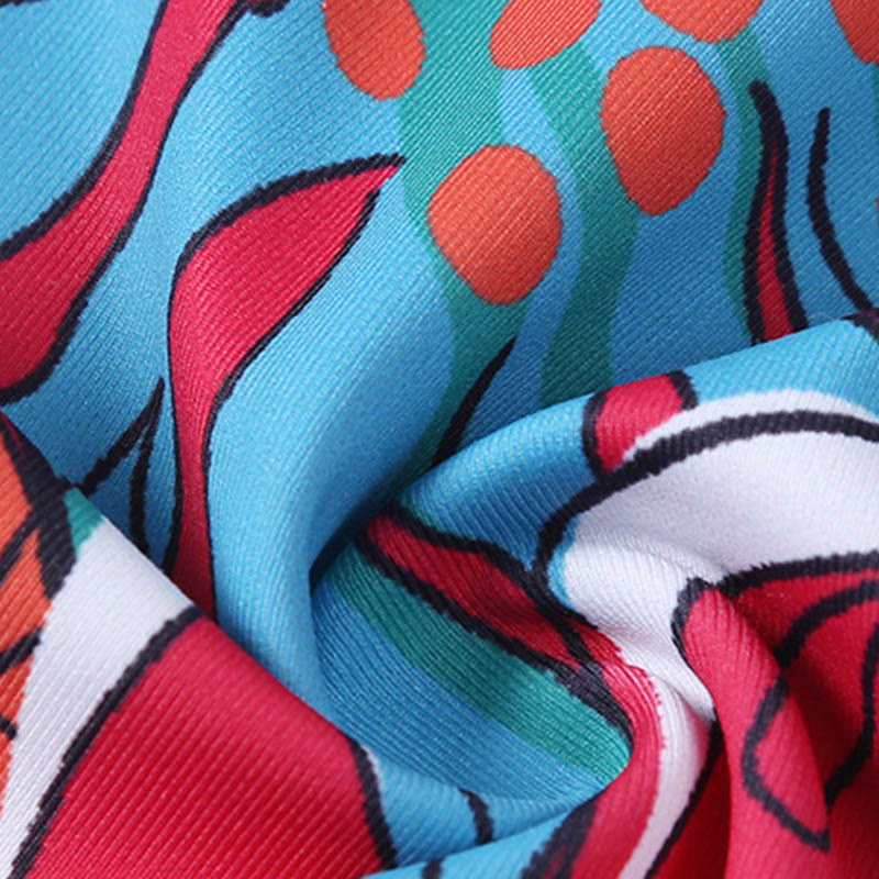 Buddha Stones Leggings mit buntem Blütenblatt- und Blätterprint, hochgeschnitten, ideal für Sport, Fitness und Yoga – Damen-Yogahose - image 22