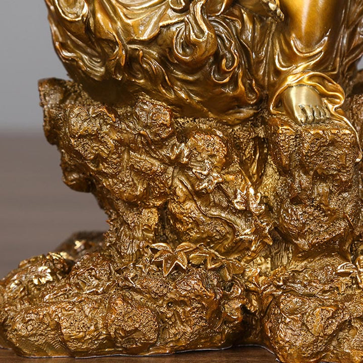 Buddha Stones Acalanatha Buddha Figurine Gelassenheit Kupferstatue Heimopfer Dekoration - image 8