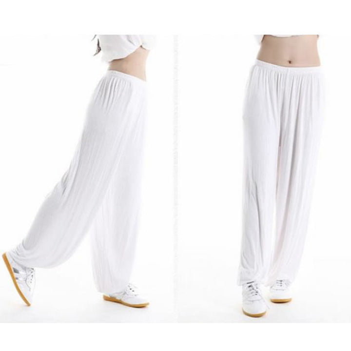Buddha Stones Sommerhose mit elastischem Bund für Tai Chi und Qigong Übungen aus Modal für Unisex - image 12