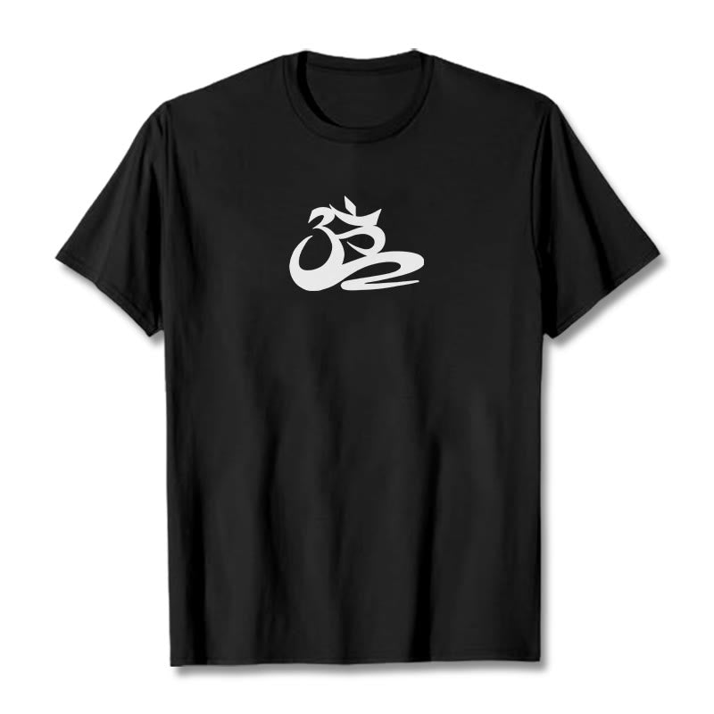 Buddha Stones ​​OM T-Shirt - Schwarz - 2XL - image 5