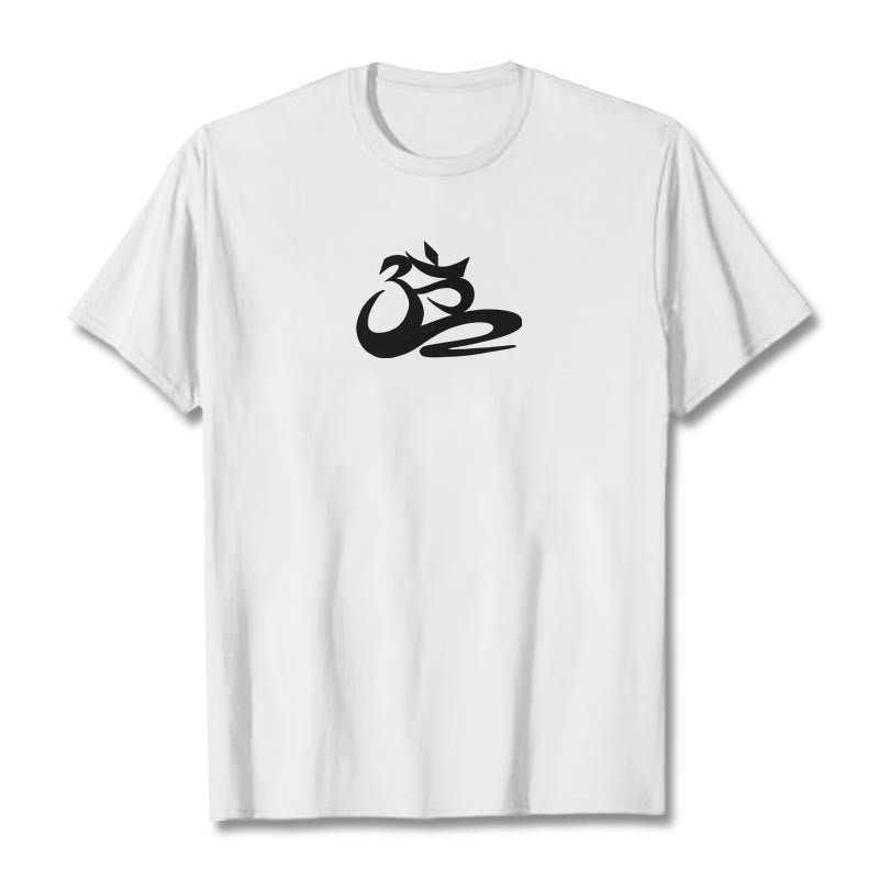 Buddha Stones ​​OM T-Shirt - Weiß - 2XL - image 10