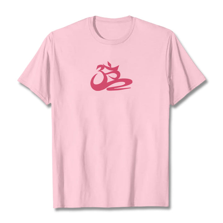 Buddha Stones ​​OM T-Shirt - Hellrosa - 2XL - image 14