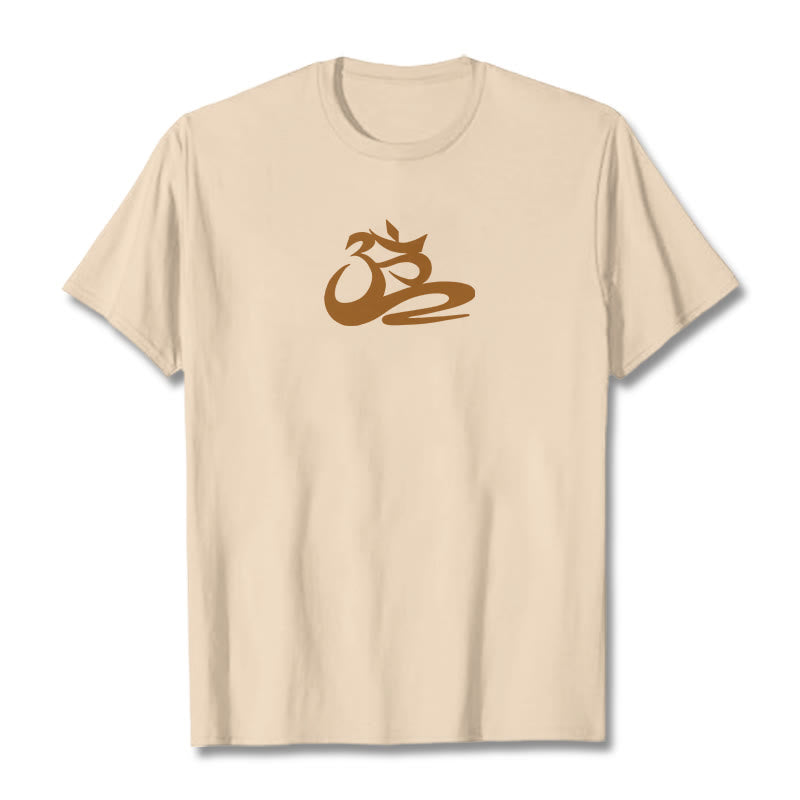 Buddha Stones ​​OM T-Shirt - Biskuit - 2XL - image 17