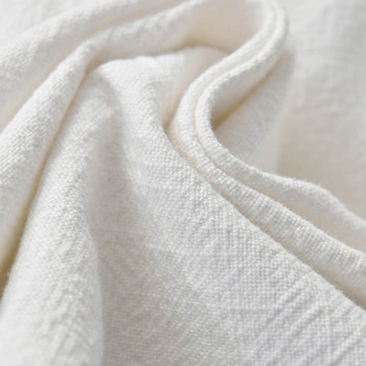 Buddha Stones – Einfarbige Hose aus Ramie-Leinen-Baumwolle mit Taschen - image 32