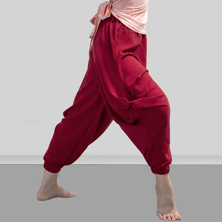 Buddha Stones - Einfarbige, atmungsaktive Modalhose für Tanz und Yoga - image 4
