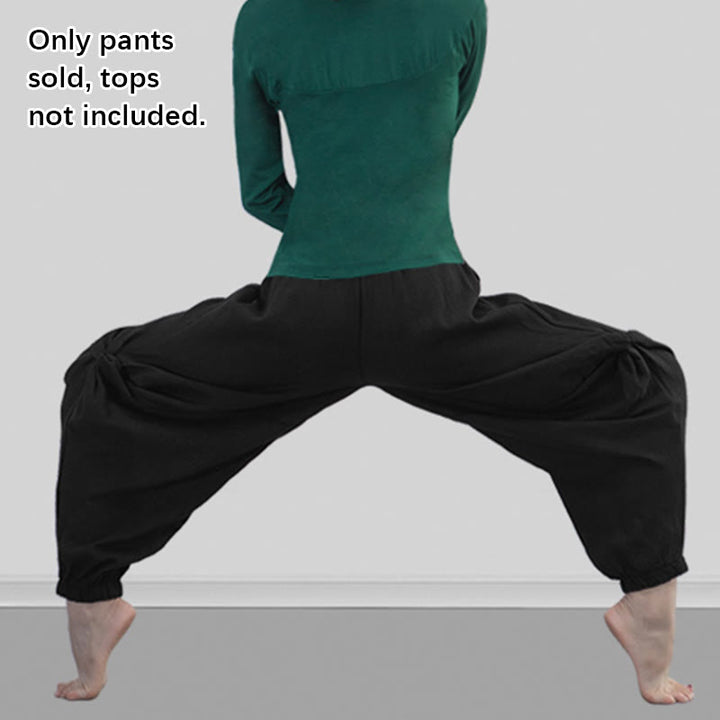 Buddha Stones - Einfarbige, atmungsaktive Modalhose für Tanz und Yoga - image 22