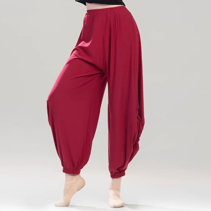 Buddha Stones - Einfarbige, atmungsaktive Modalhose für Tanz und Yoga - image 3