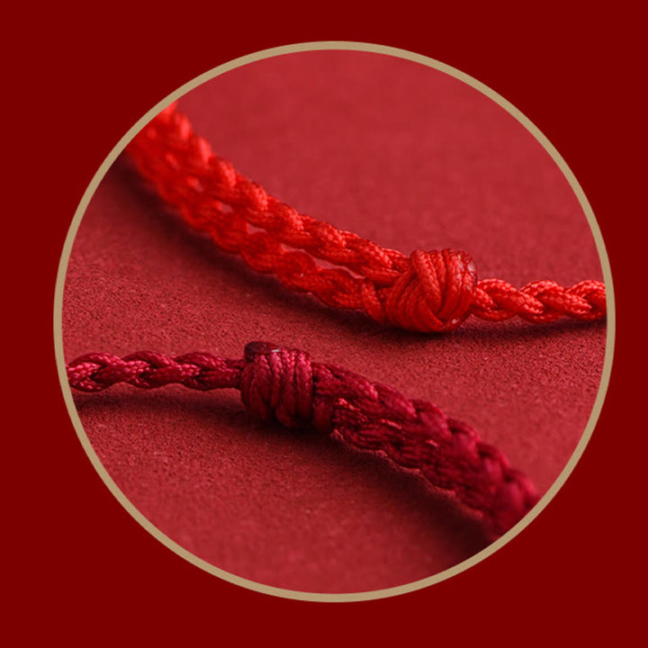 Buddha Stones , handgefertigt, 999 Sterlingsilber, Om Mani Padme Hum, Herz-Sutra, geschnitztes Glücksseil-Armband, Fußkettchen - image 20