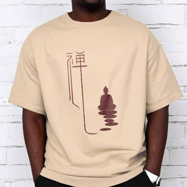 Buddha Stones ​​Zen Buddha T-Shirt - image 1