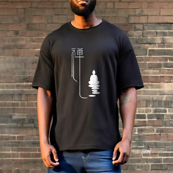 Buddha Stones ​​Zen Buddha T-Shirt - image 6
