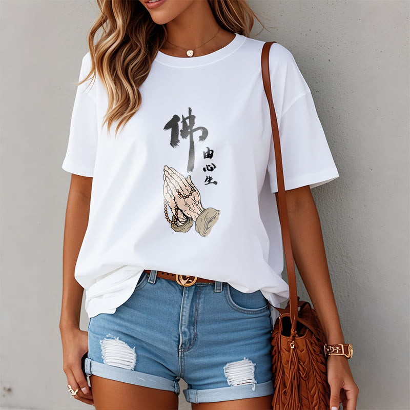 Buddha Stones ​​Beten T-Shirt - image 2