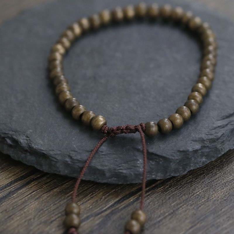 Buddha Stones, Kupfer, Messing-Perlen, Gleichgewicht, Reichtum, einfaches Armband