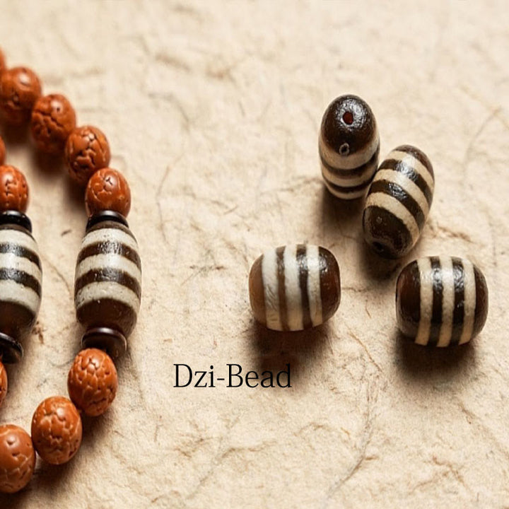 Buddha Stones Tibet Bodhi Seed 108 Mala Perlen Weisheit Frieden Armband Halskette