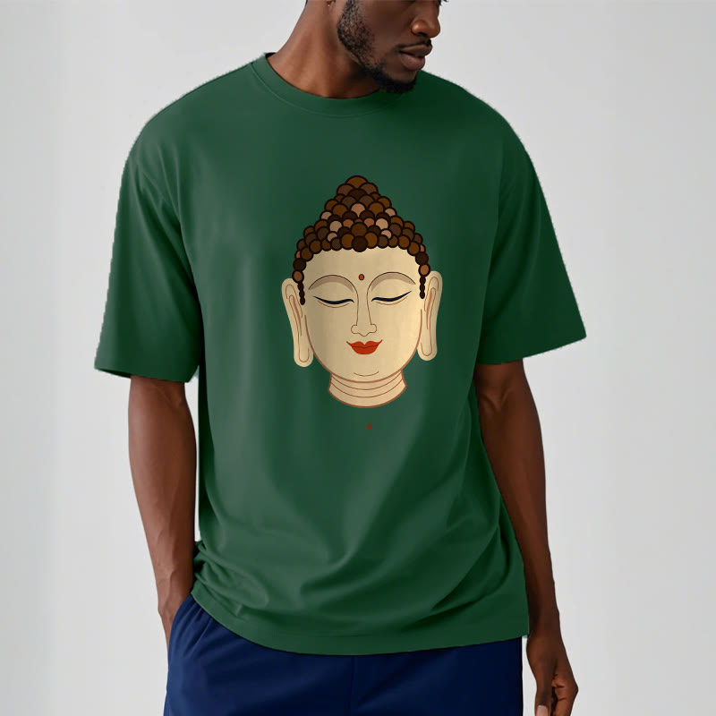 Buddha Stones Meditation Buddha Tee T-Shirt - image 10