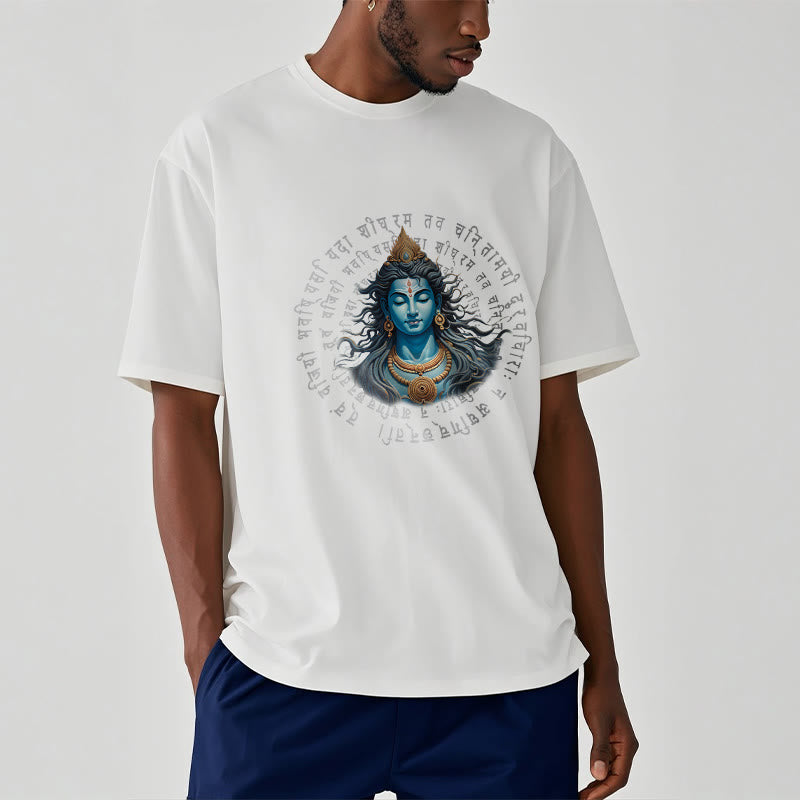 Buddha Stones Sanskrit „Du hast gewonnen, wenn du lernst“ T-Shirt - image 5