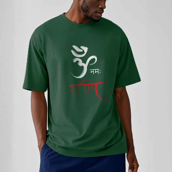Buddha Stones OM NAMAH SHIVAYA Mantra Sanskrit T-Shirt - image 12