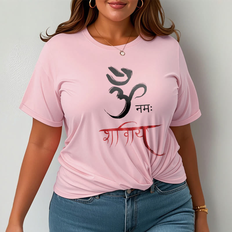 Buddha Stones OM NAMAH SHIVAYA Mantra Sanskrit T-Shirt - image 14