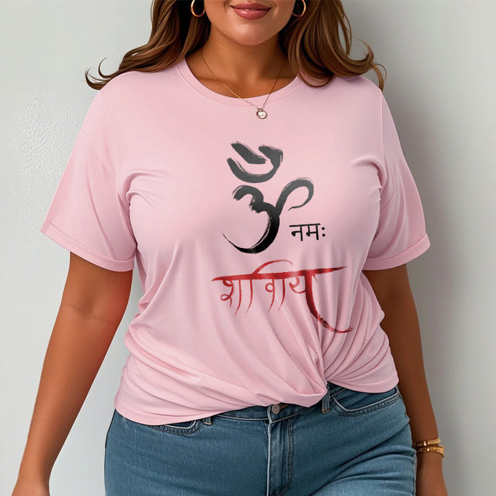 Buddha Stones OM NAMAH SHIVAYA Mantra Sanskrit T-Shirt - image 14