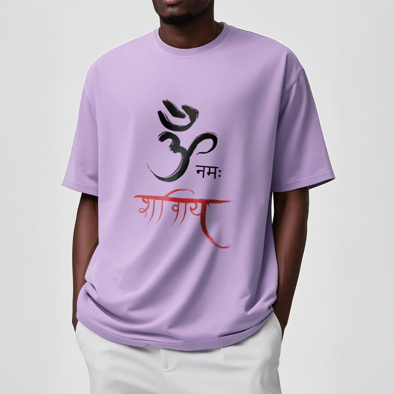Buddha Stones OM NAMAH SHIVAYA Mantra Sanskrit T-Shirt - image 16